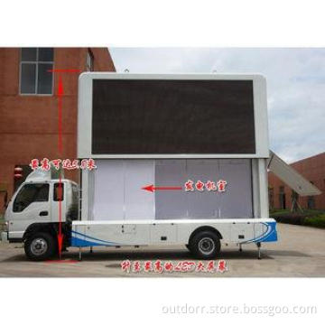 High definition DIP two basic color mobile led display with